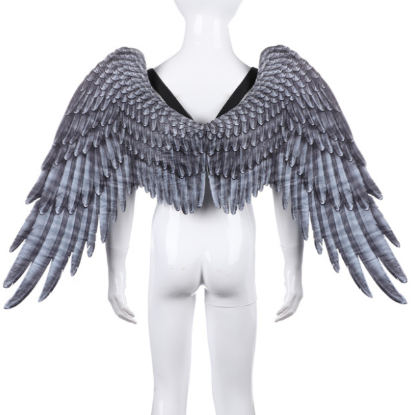 3D Angel Wings Cosplay Halloween Mardi Gras Party Costume