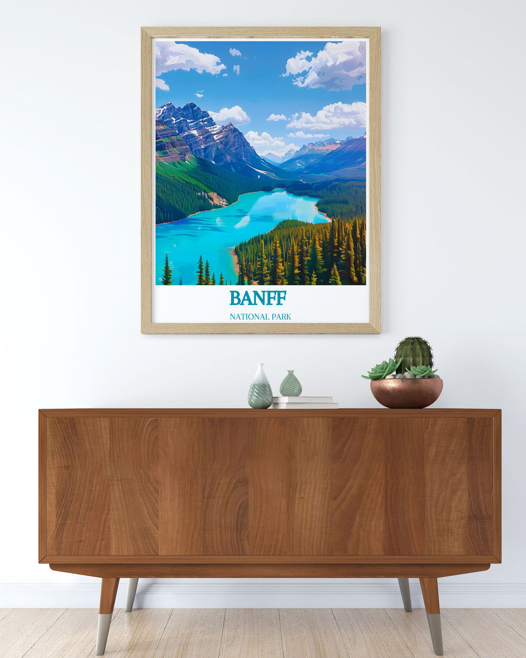 Banff National Park Wall Poster - Peyto Lake Art Print - Canada Art Collection