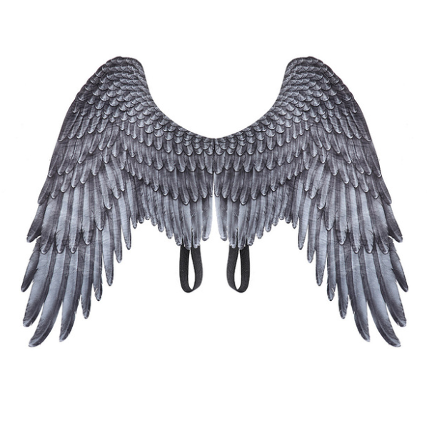 3D Angel Wings Cosplay Halloween Mardi Gras Party Costume