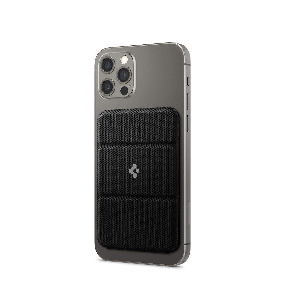 Magnetic Card Holder Mobile Phone Holder Black