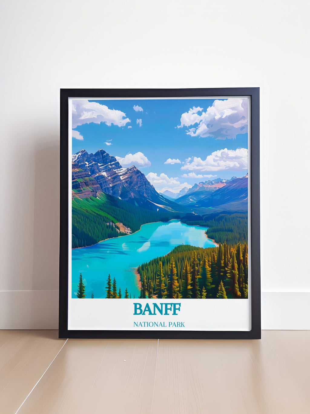 Banff National Park Wall Poster - Peyto Lake Art Print - Canada Art Collection