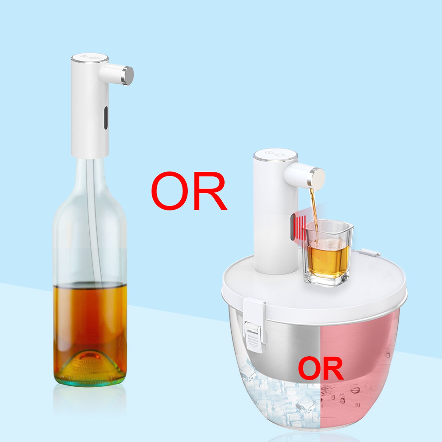 Electric Wine Decanter Intelligent Induction Spirit Divider