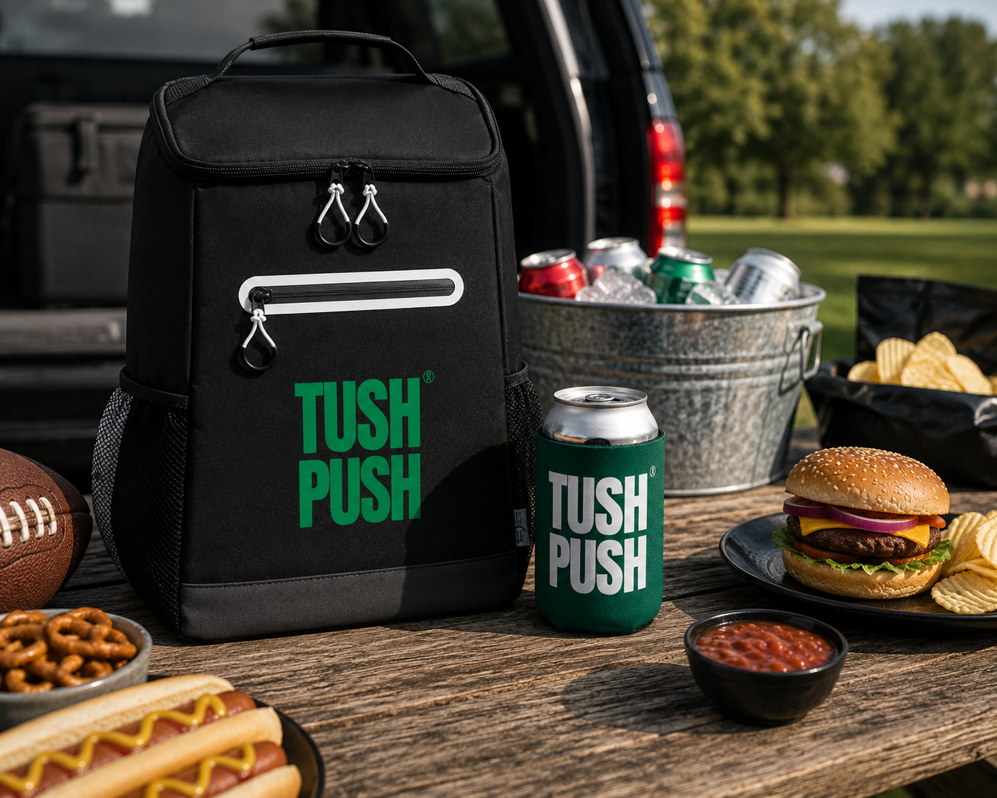 36-Can Insulated Cooler Backpack | 420D Polyester | PEVA Liner | Padded Straps | Tailgate Beach Camping | 5 Colors