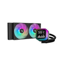 DeepCool | LP240 | 240 mm ARGB Liquid CPU Cooler | LED Digital Display | Intel & AMD | Black