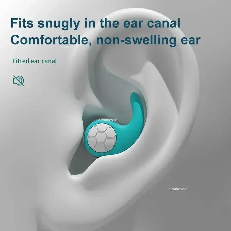3-Layer Silicone Noise Filtering Earplugs | Sleep · Swimming · Concert · Travel | Reusable | 6 Colors