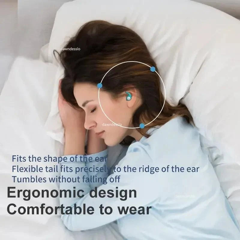 3-Layer Silicone Noise Filtering Earplugs | Sleep · Swimming · Concert · Travel | Reusable | 6 Colors