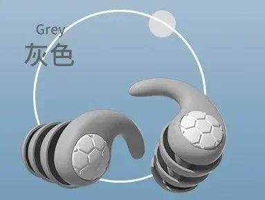 3-Layer Silicone Noise Filtering Earplugs | Sleep · Swimming · Concert · Travel | Reusable | 6 Colors