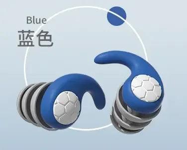 3-Layer Silicone Noise Filtering Earplugs | Sleep · Swimming · Concert · Travel | Reusable | 6 Colors