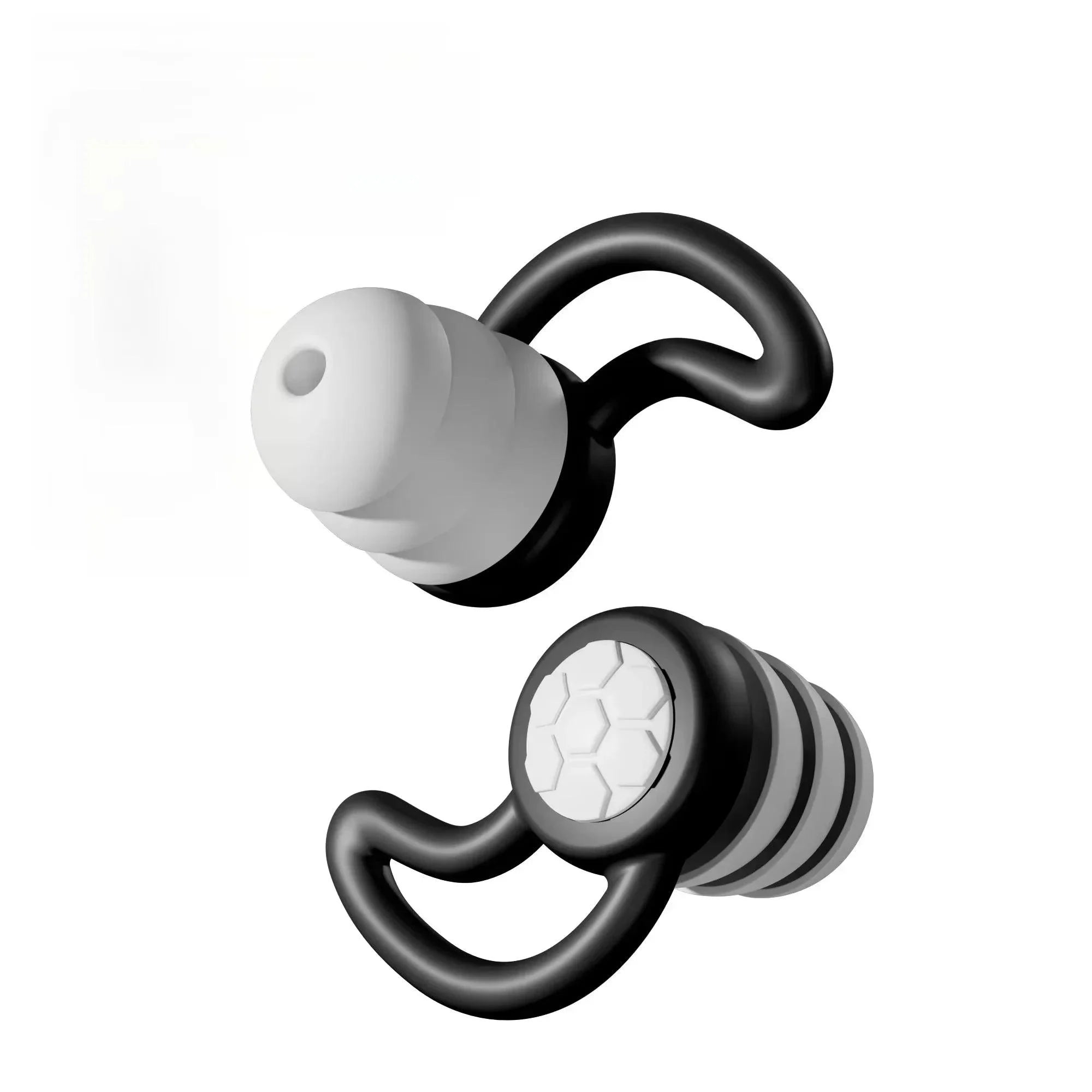 3-Layer Silicone Noise Filtering Earplugs | Sleep · Swimming · Concert · Travel | Reusable | 6 Colors