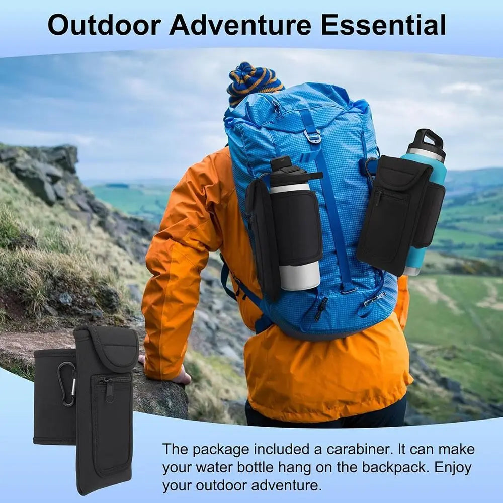 Revolutionary Magnetic Gym Water Bottle Holder - Effortless Attachment & Ample Storage for Active Lifestyles