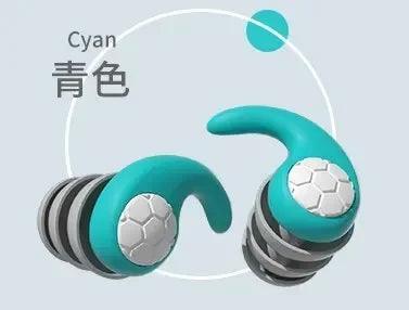 3-Layer Silicone Noise Filtering Earplugs | Sleep · Swimming · Concert · Travel | Reusable | 6 Colors
