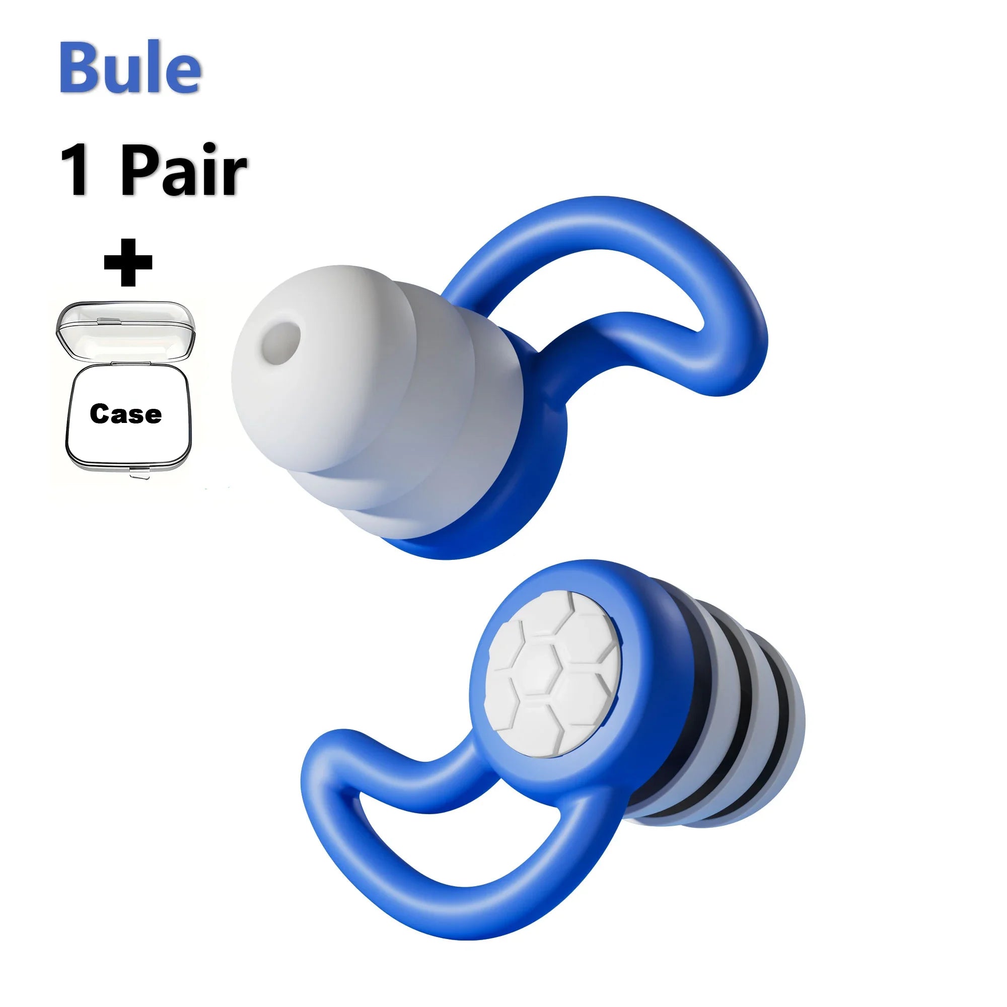 3-Layer Silicone Noise Filtering Earplugs | Sleep · Swimming · Concert · Travel | Reusable | 6 Colors