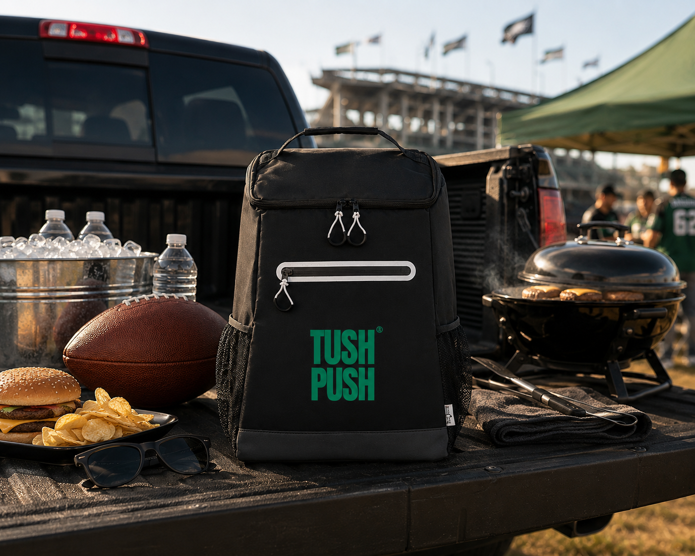 36-Can Insulated Cooler Backpack | 420D Polyester | PEVA Liner | Padded Straps | Tailgate Beach Camping | 5 Colors