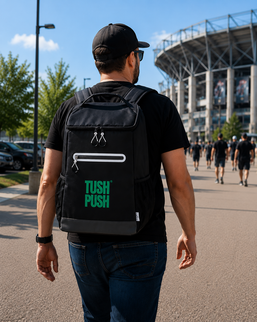 36-Can Insulated Cooler Backpack | 420D Polyester | PEVA Liner | Padded Straps | Tailgate Beach Camping | 5 Colors