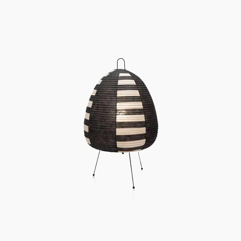 Yunari Haze | Gekleurde Japandi Rijstpapierlamp in Wabi-Sabi-Stijl