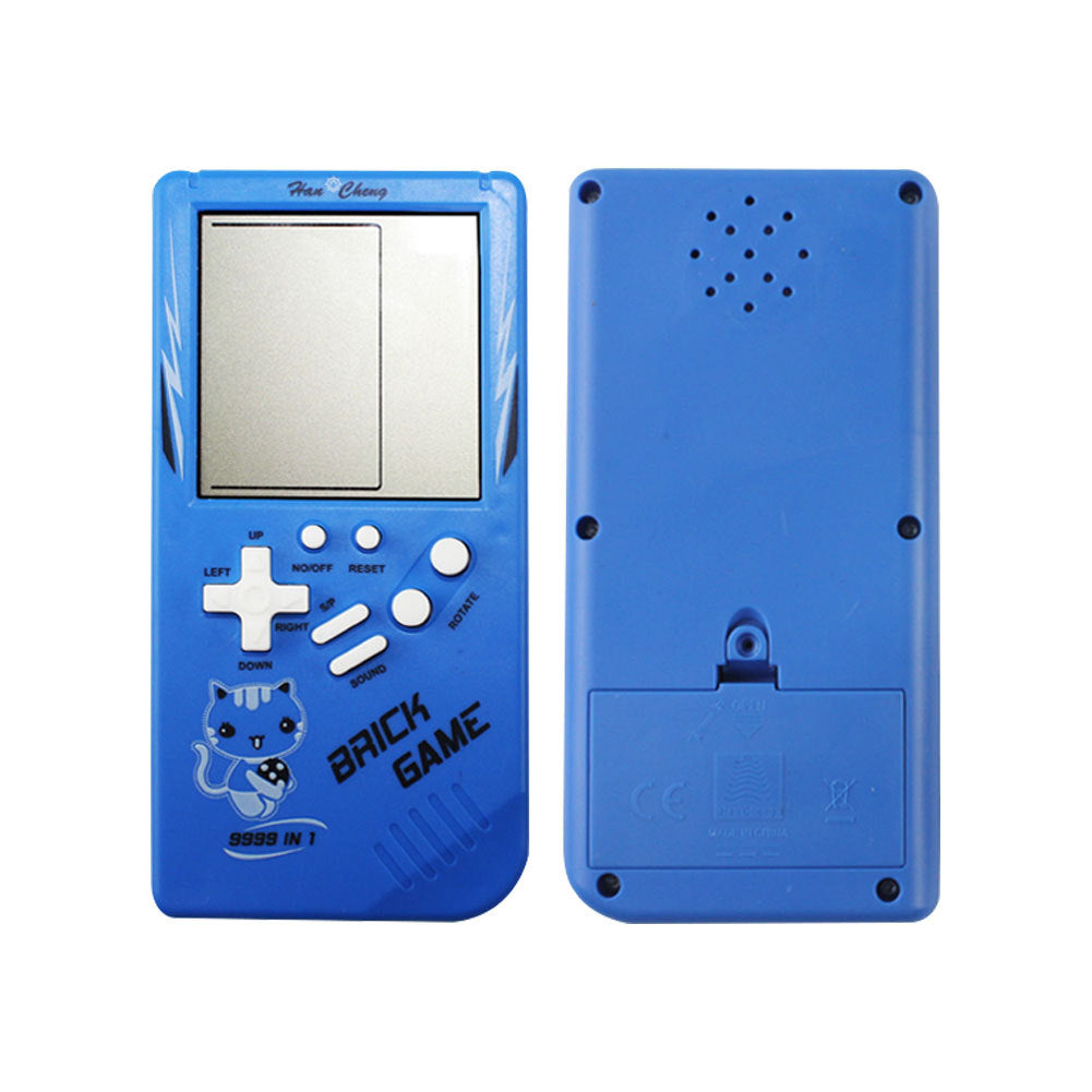 Retro Brick Game Handheld Console | 9999-in-1 Classic Block Puzzle | Portable LCD Game Player | Ages 3+