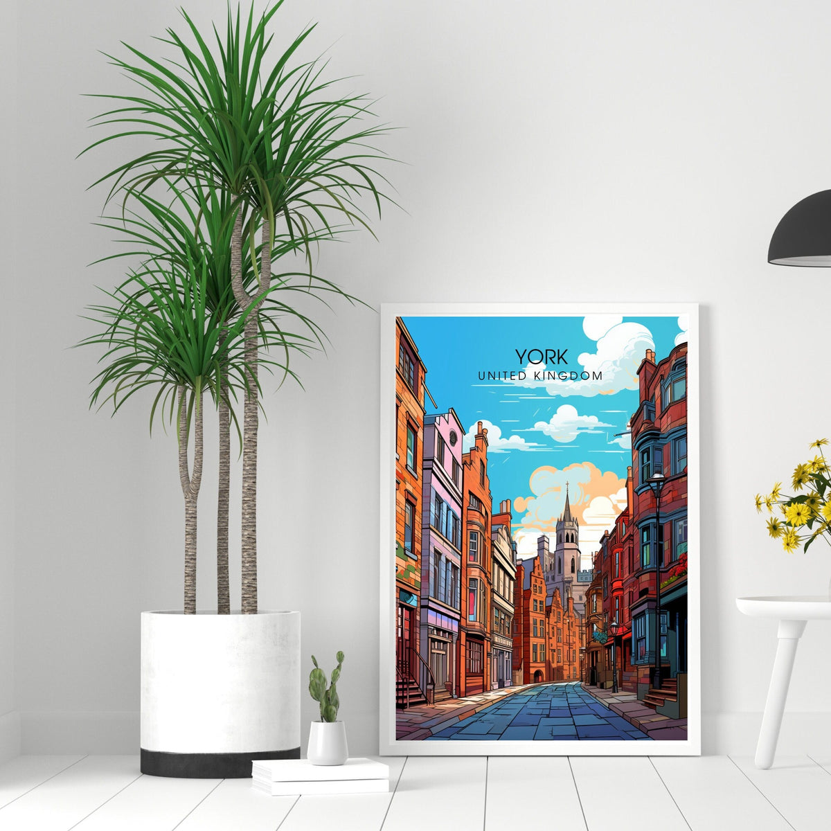 Affiche York | impression de voyage York  | Impression York  | Affiche Royaume-Uni
