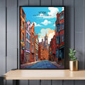 Affiche York | impression de voyage York  | Impression York  | Affiche Royaume-Uni